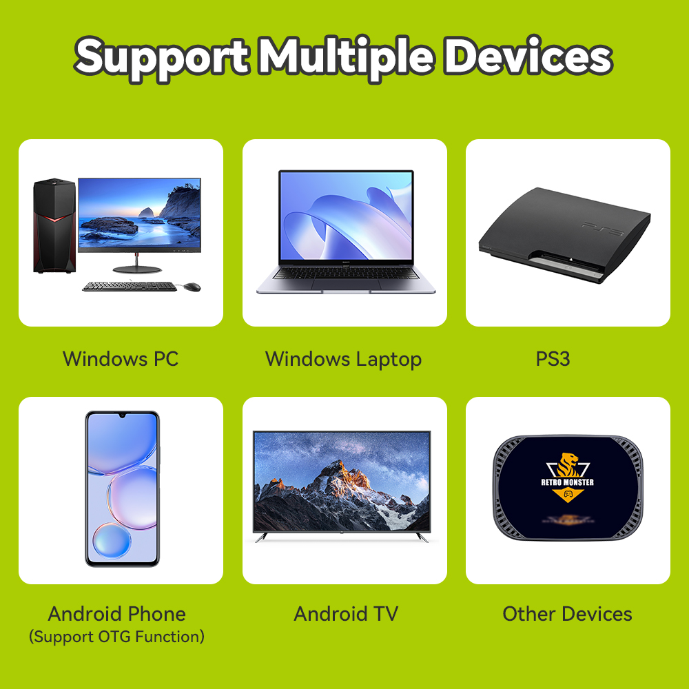 2.4G Wireless Controller for W - огляд і ціна Gaming Console For Phone