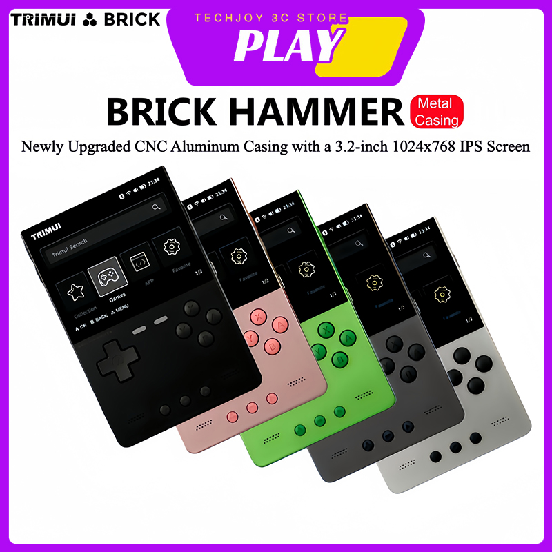 TRIMUI Brick Hammer All Metal  - огляд і ціна Gaming Console All